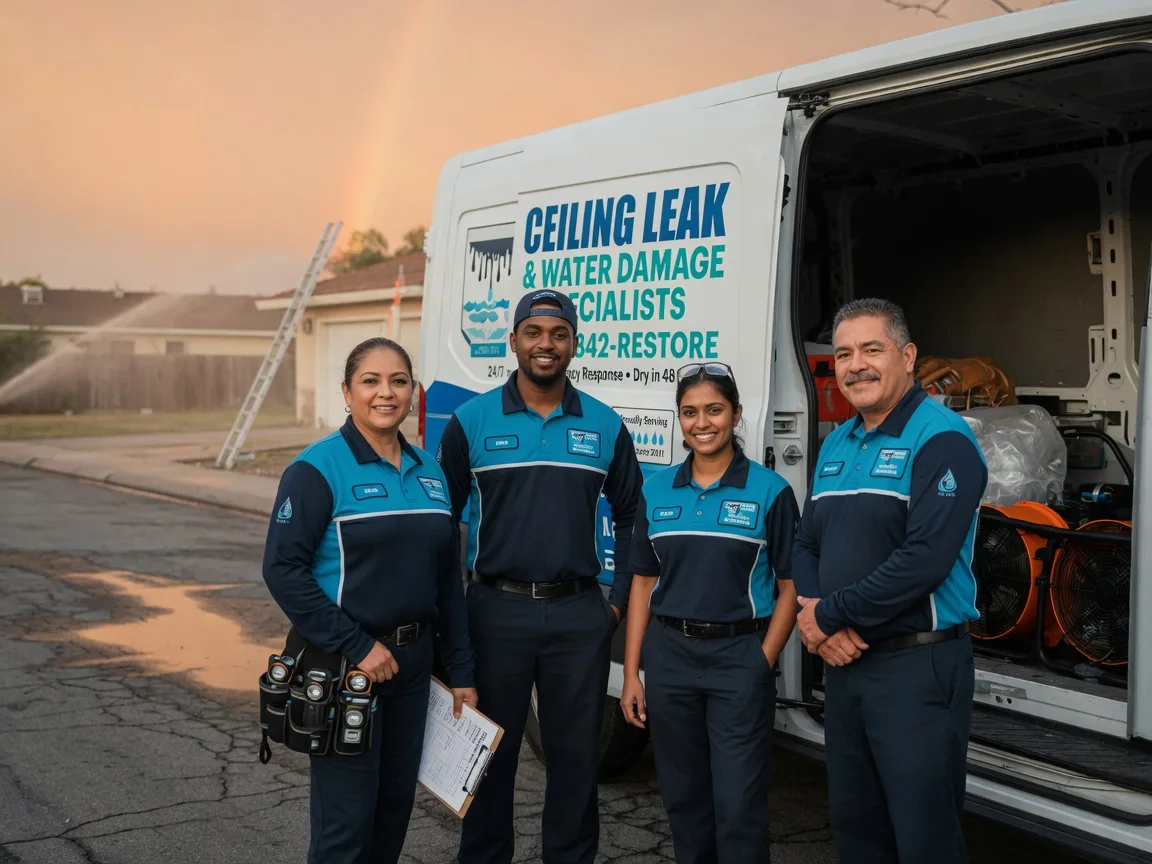 Ceiling Leak Cleanup company in Nett Lake, MN